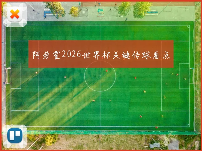 阿劳霍2026世界杯关键传球看点