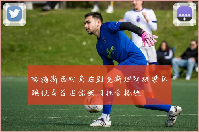 哈梅斯面对乌兹别克斯坦防线禁区跑位是否占优破门机会梳理